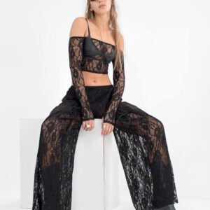 Top Strapless Aura – Negro